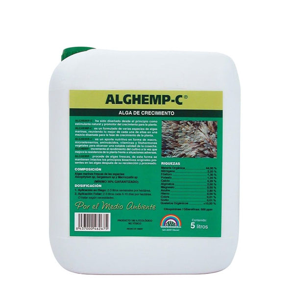 Alghemp Crecimiento 5 lt. Trabe