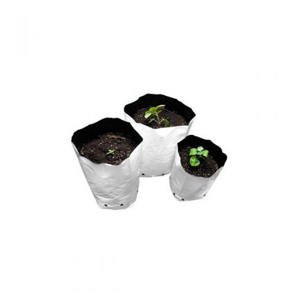 Bolsa Cultivo Blanca 12 lt. 3 gal. - 43.5 cm. 50 ud.