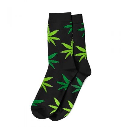 Calcetines Cannabicos Mujer Lima & Verde Leaf