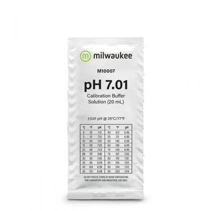 Calibrador Milwaukee Ph7 Sobre 20 ml. x 25 ud.