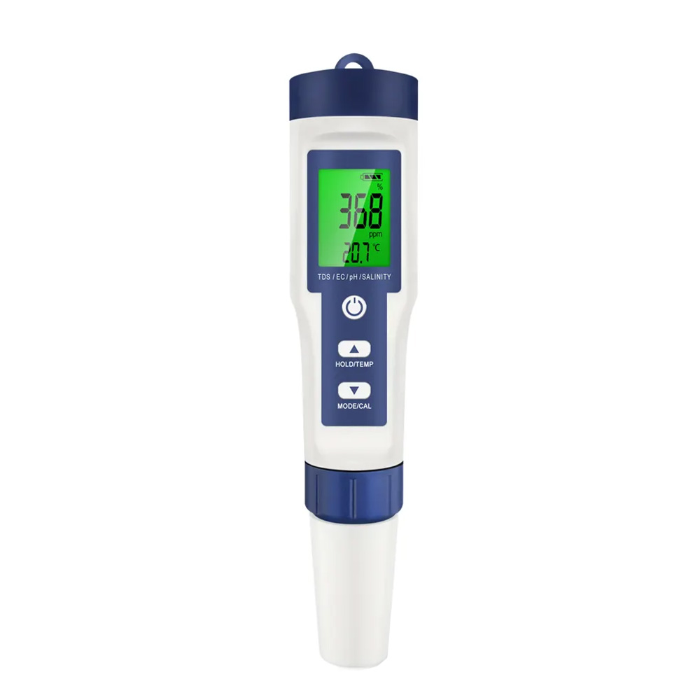 Medidor pH/Tds/Ec/Temp/Sal Easy Garden S-100