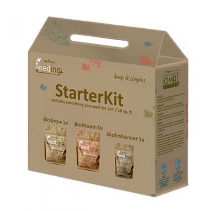 Powder Feeding Bio Starter Kit. Green House Fertilizantes