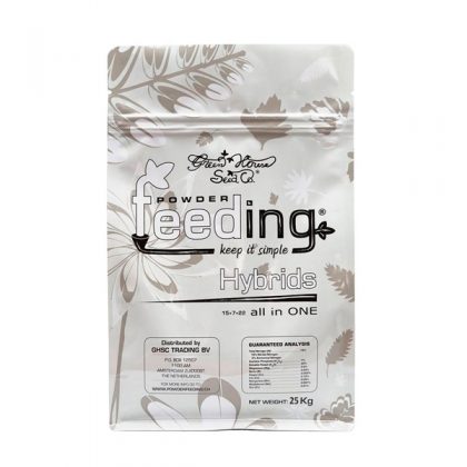 Powder Feeding Hybrids 25 kg. Green House Fertilizantes