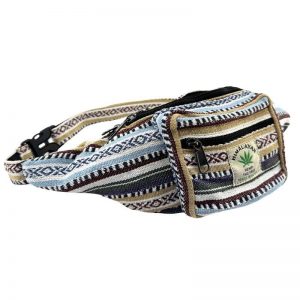 Riñonera Cañamo Artesanal Himalayan