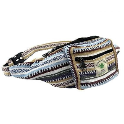 Riñonera Cañamo Artesanal Himalayan