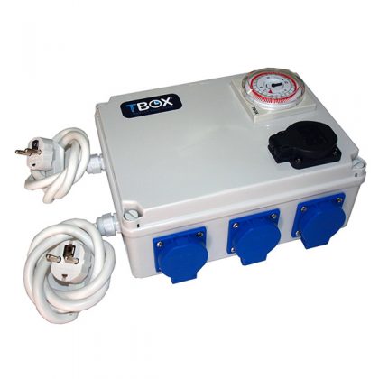 Temporizador TBOX  6H - 6 x 600 w con Activador Calefaccion
