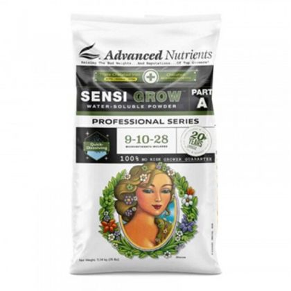 WSP Sensi Grow Pro Series A 10 Kg Advanced Nutrients.