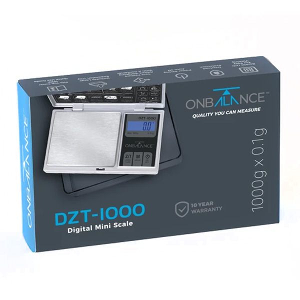 Bascula Digital On Balance DZT 1.000 - 0.1 gr. Silver - Imagen 2